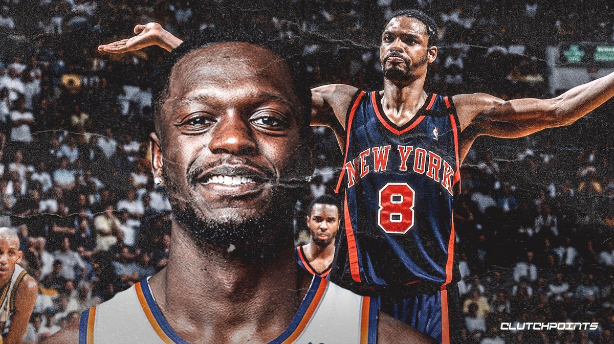 原标题: julius randle joins latrell sprewell as only knicks