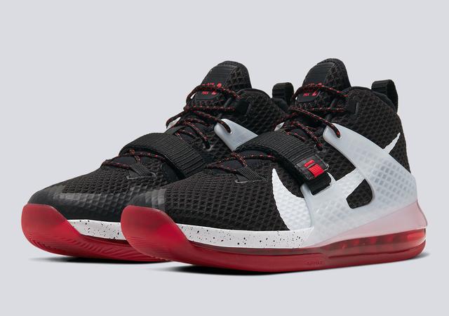 難得一見(jiàn)的全掌大氣墊！Air Force Max II 黑紅配色即將發(fā)售