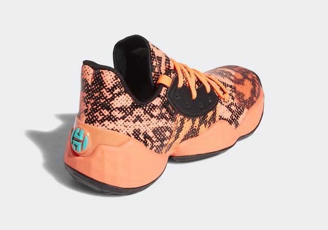 狂野蜥蜴紋點綴！這雙 Harden Vol. 4 看著太有感覺了