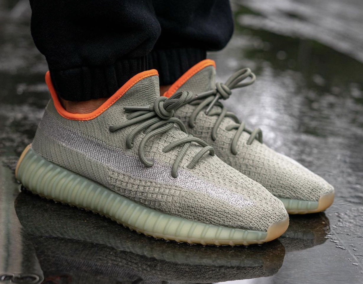 Yeezy 350 V2,adidas,发售,上脚,FX90  哈密瓜配色？！侧透满天星 Yeezy 350 V2 上脚来了！发售临近！