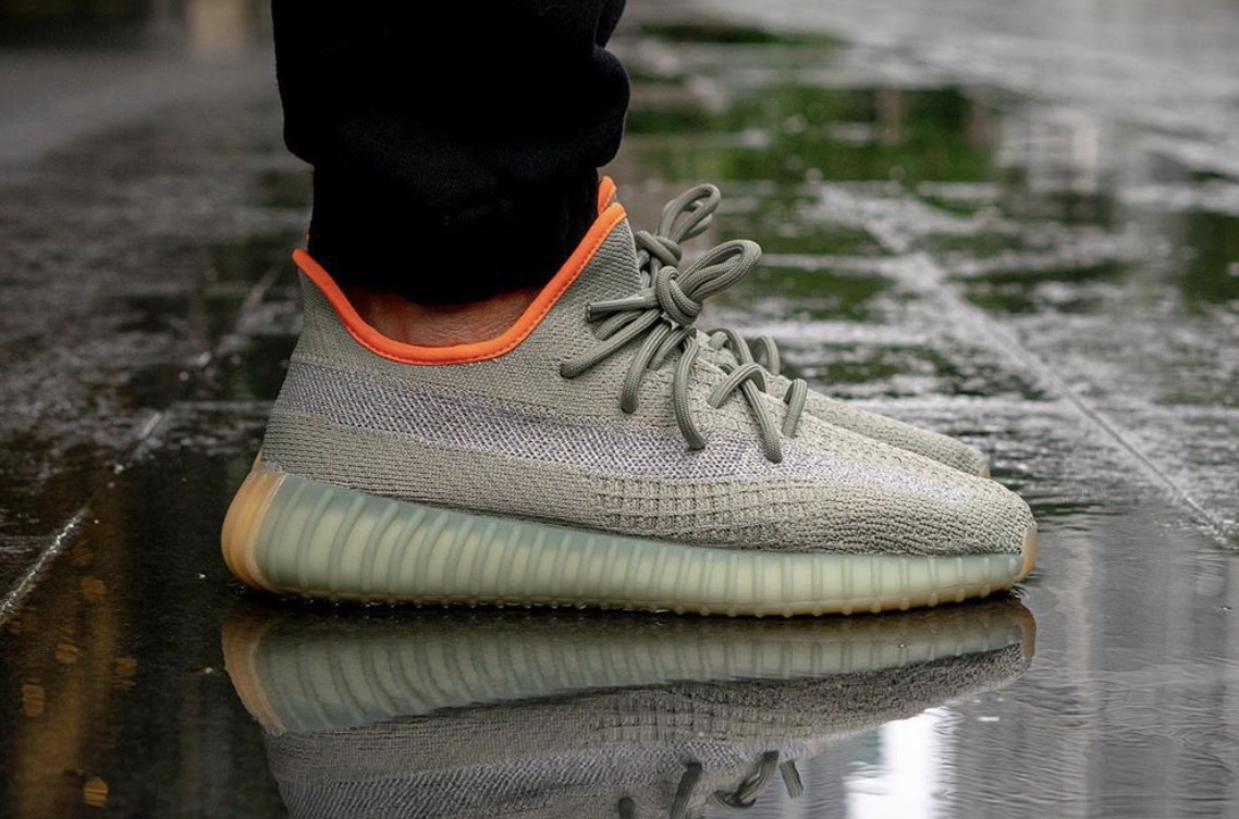 Yeezy 350 V2,adidas,发售,上脚,FX90  哈密瓜配色？！侧透满天星 Yeezy 350 V2 上脚来了！发售临近！