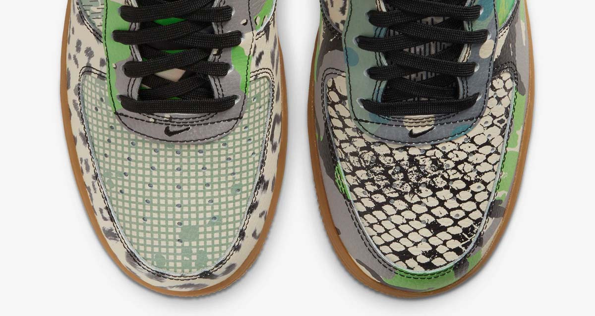 Nike,AF1,CT8441-002,发售,  狂野十足的拼接花纹！芝加哥主题 AF1 下周发售！