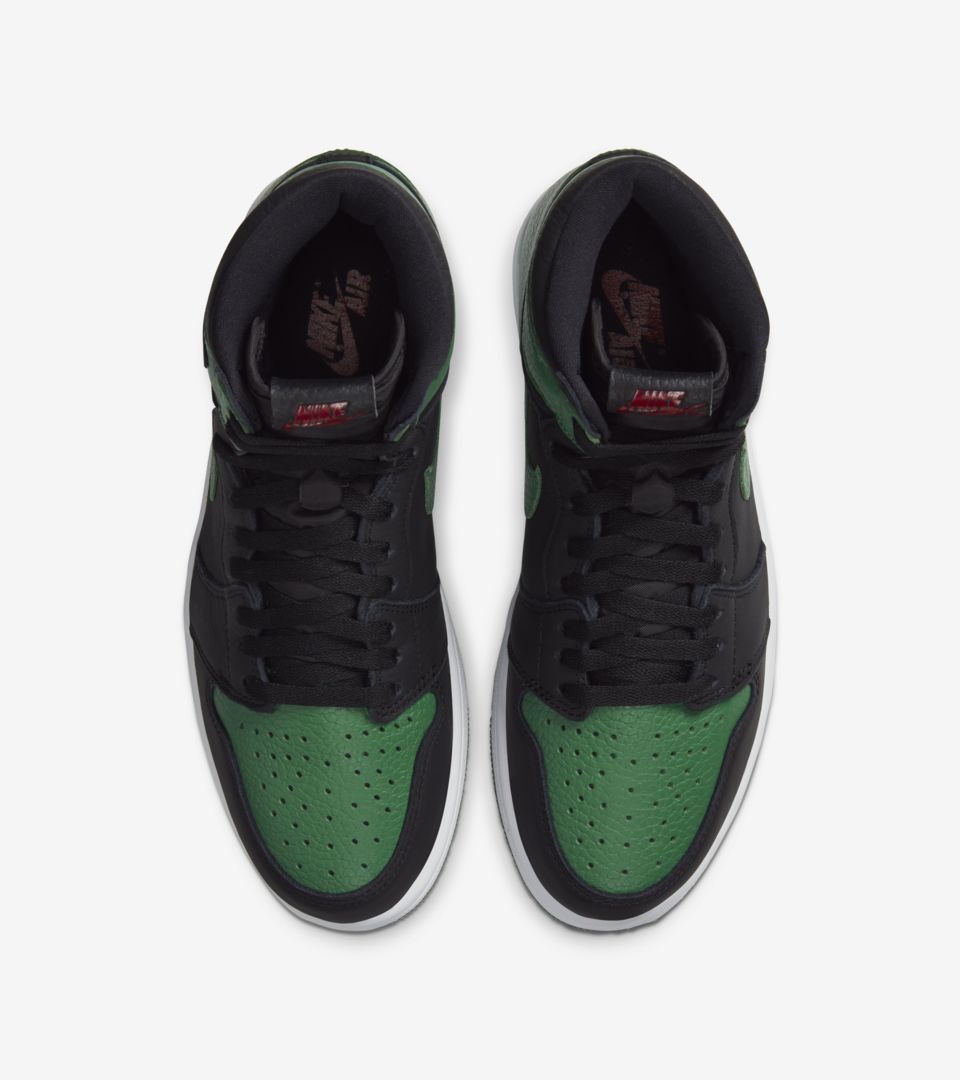 Air Jordan 1,AJ1,发售  穿上就是 OG 味儿！黑绿 Air Jordan 1 本周五正式发售！