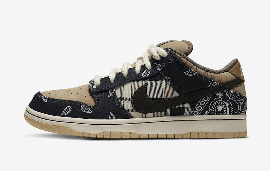 CT5053-001,TS,Travis Scott,Dun CT5053-001 Travis Scott x Dunk SB 官图终于来了！会在 SNKRS 发售吗？
