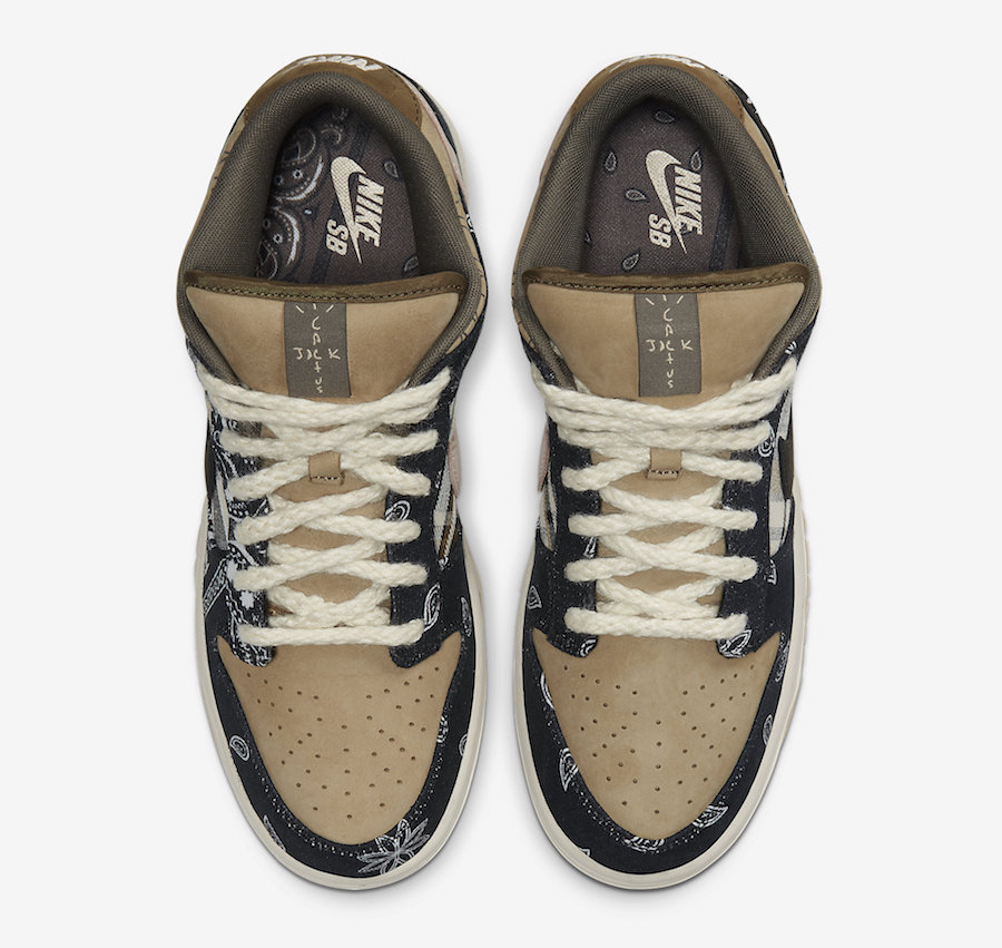 CT5053-001,TS,Travis Scott,Dun CT5053-001 Travis Scott x Dunk SB 官图终于来了！会在 SNKRS 发售吗？