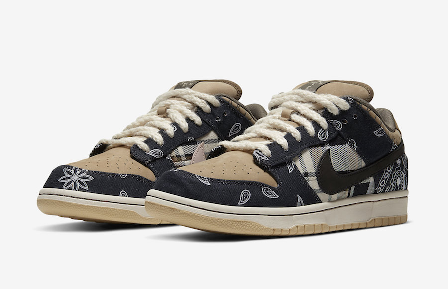 CT5053-001,TS,Travis Scott,Dun CT5053-001 Travis Scott x Dunk SB 官图终于来了！会在 SNKRS 发售吗？