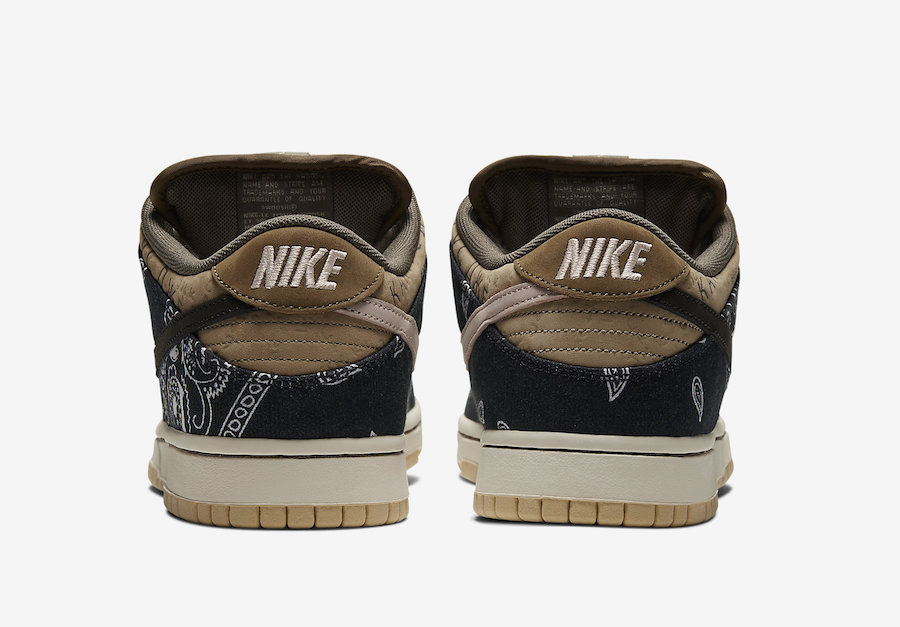 CT5053-001,TS,Travis Scott,Dun CT5053-001 Travis Scott x Dunk SB 官图终于来了！会在 SNKRS 发售吗？