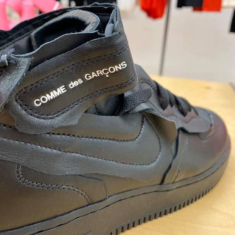 Comme des Garçons,Nike,Air For  巴黎时装周秀场首次现身！全新 CdG x AF1 Mid 或于年底发售