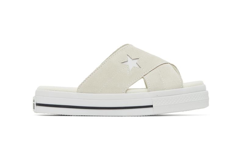 Converse,One Star,Suede Sandal  潮流拖鞋新选择！Converse One Star 拖鞋现已发售！