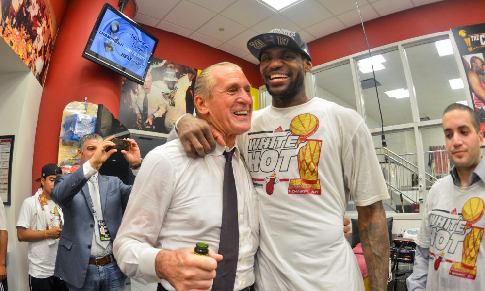 Report: Pat Riley not a likely candidate to join Lakers