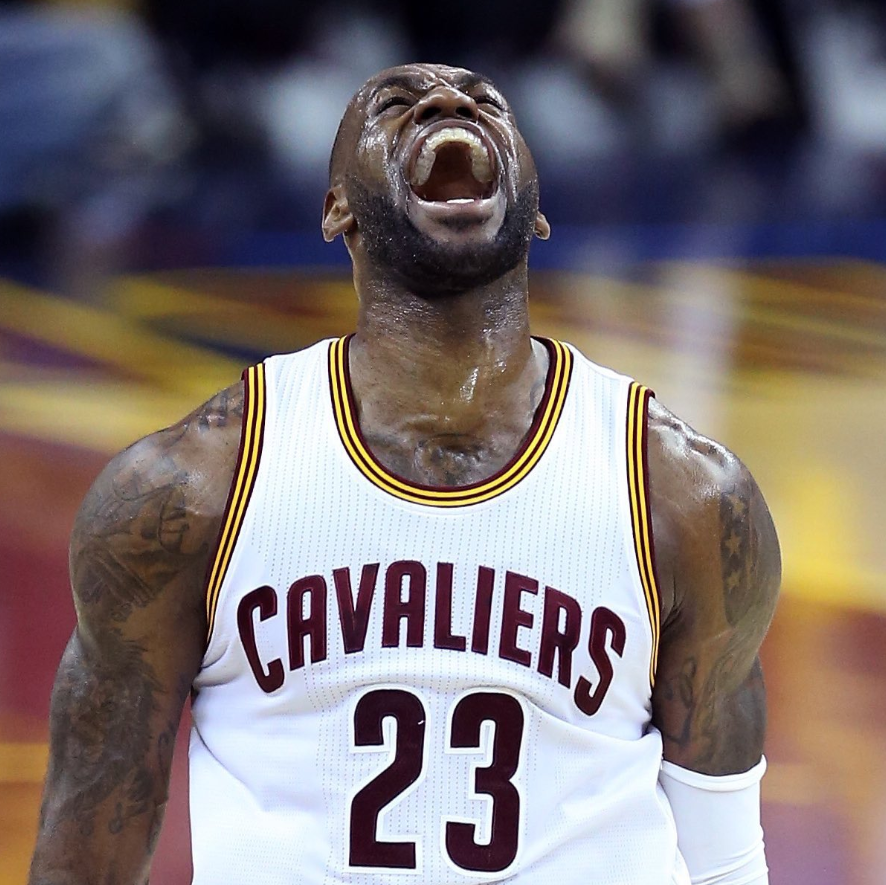 詹姆斯经典比赛：“Cleveland.,This is for you.”