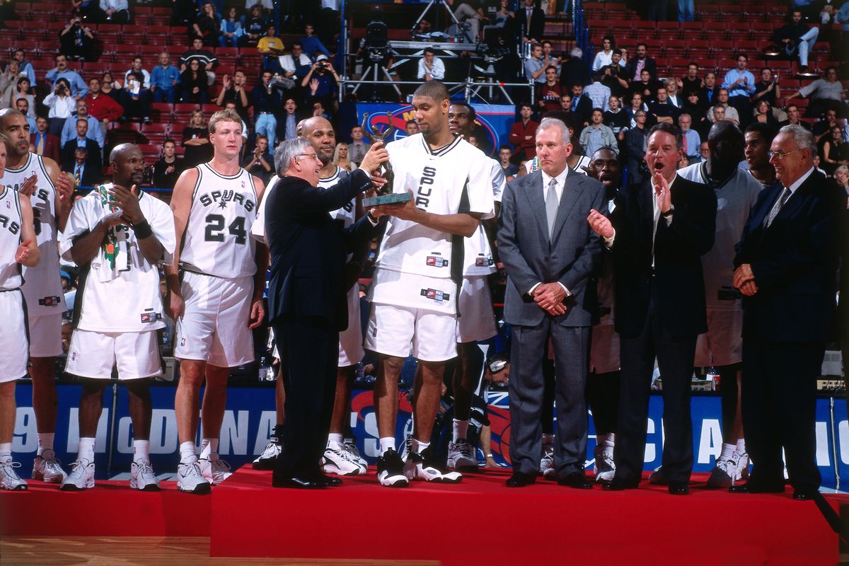 Let's talk about the San Antonio Spurs 1999 NBA Championship ...