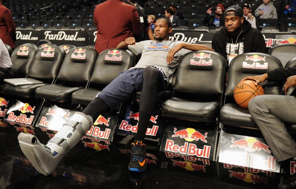 Kevin Durant Suffers Setback in Foot Injury Rehab