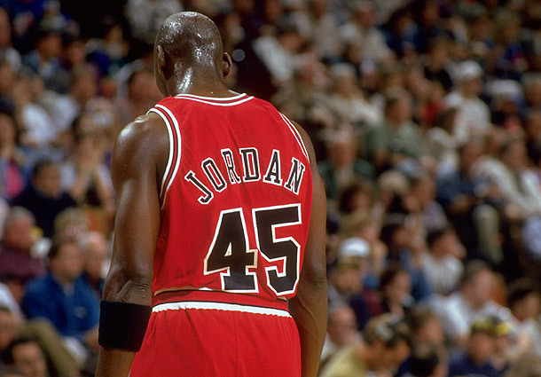 Why Michael Jordan wore No. 45 out of retirement and why he went ...