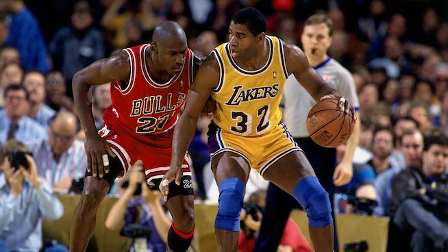 Magic Johnson Once Talked Trash to Michael Jordan, and It Went ...