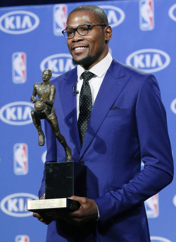Thunder star Kevin Durant wins first MVP award | Sports | nola.com