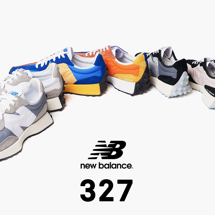 New Balance,327  部分尺码售罄！New Balance 327 三款配色官网在售！