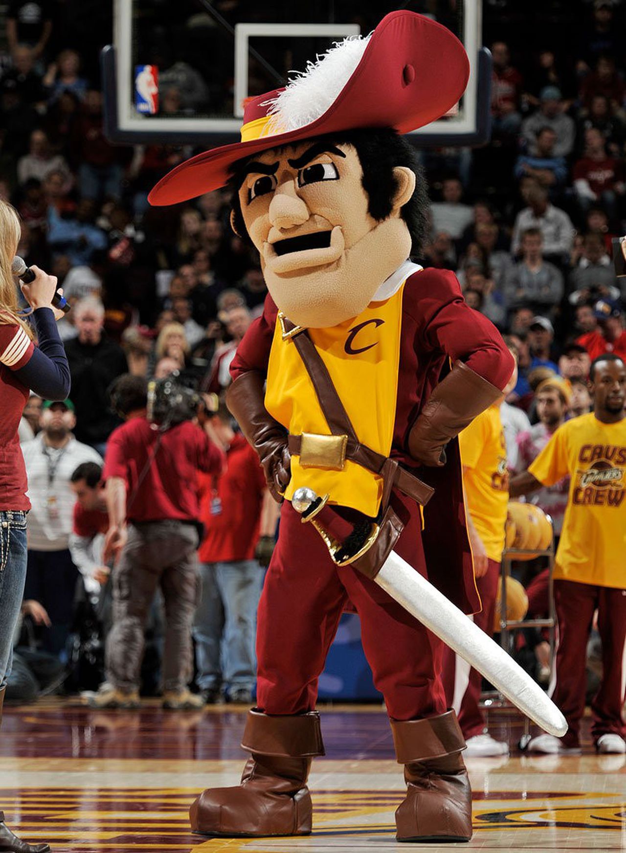 Cavaliers add to their in-game entertainment with new mascot ...