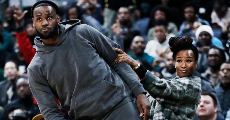 Bronny James Hits Clutch Shot to Beat Dad's Alma Mater and LeBron ...