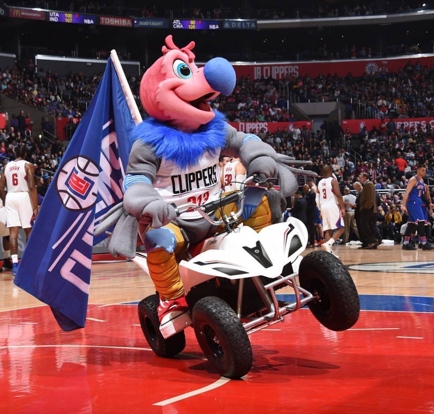 LA Clippers Introduce New Mascot Chuck | Los Angeles Clippers