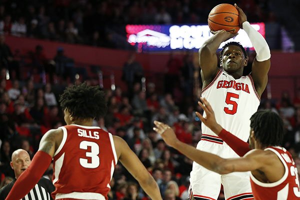 WholeHogSports - Hogs' defense falls flat in loss at Georgia
