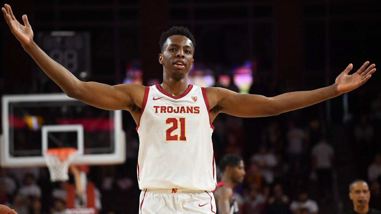 USC freshman Onyeka Okongwu opts to enter NBA draft - ABC7 Los Angeles
