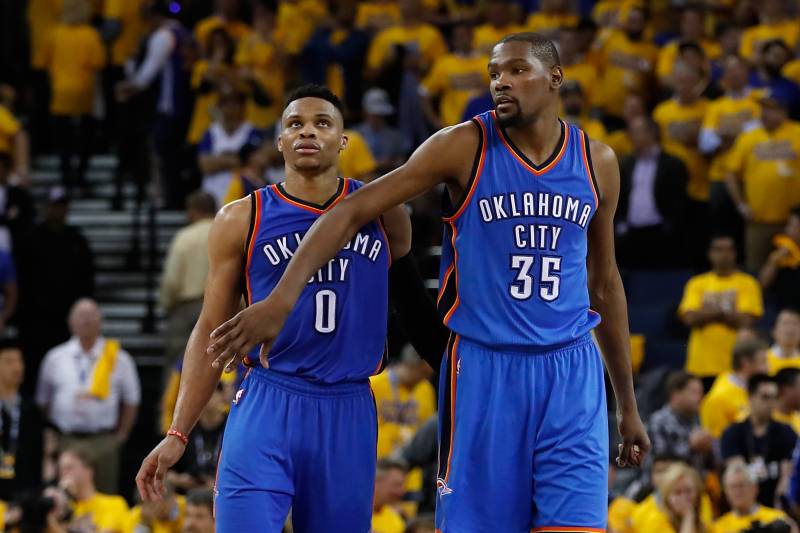Kevin Durant Reportedly Told Russell Westbrook He Was Leaving ...