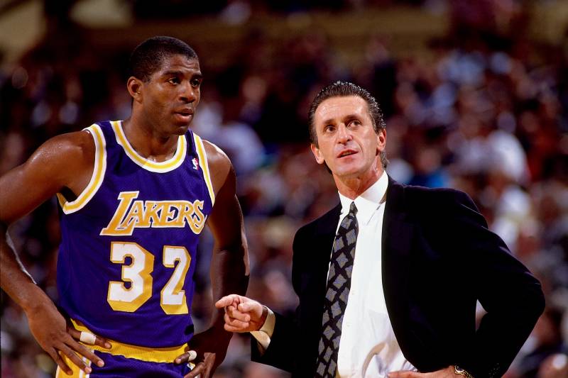 Pat Riley Says Magic Johnson Is Greatest Player in NBA History ...