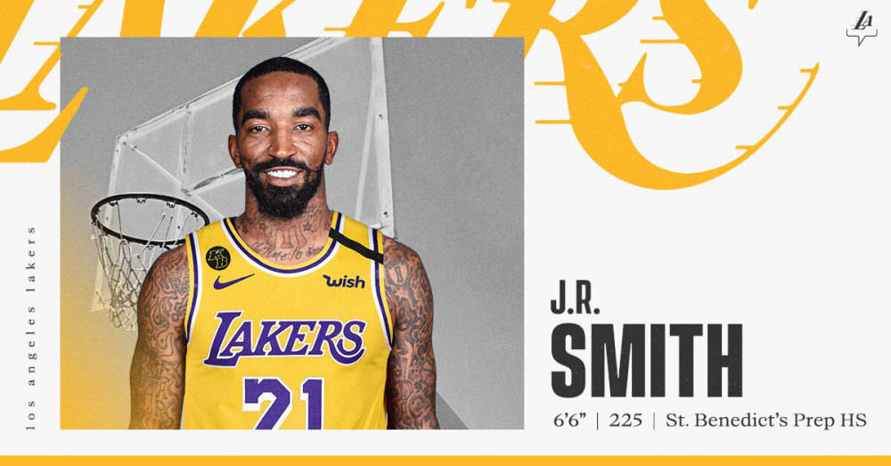 官宣！JR-史密斯签约湖人改穿21号，詹姆斯：就像从未离开过_腾讯新闻