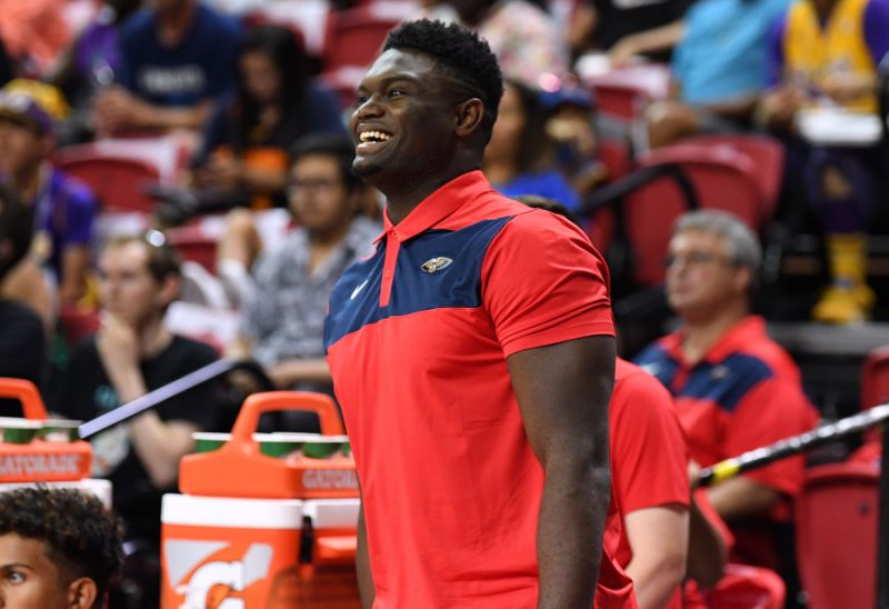 Pelicans' Zion Williamson is reportedly an inch shorter