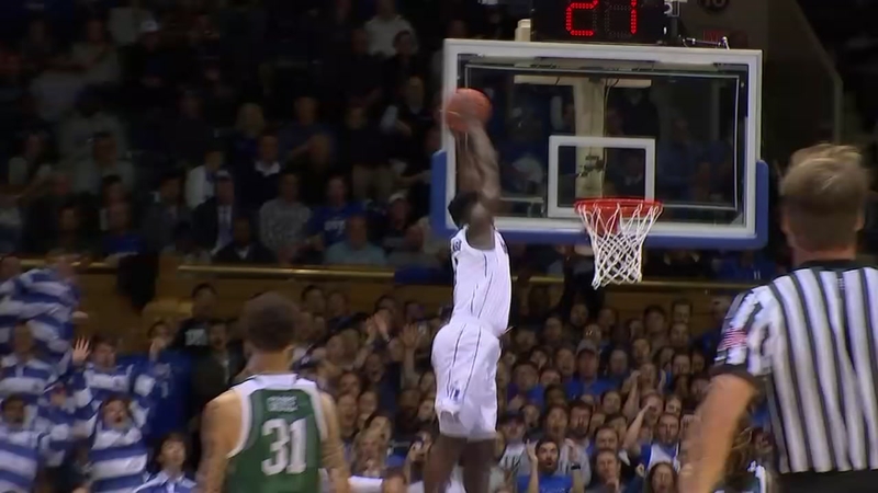 Duke's Zion Williamson sometimes surprises himself with his ...