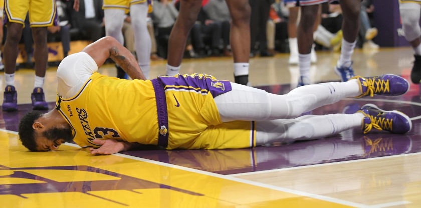 Anthony Davis injury update: Lakers get good news from MRI - Los ...