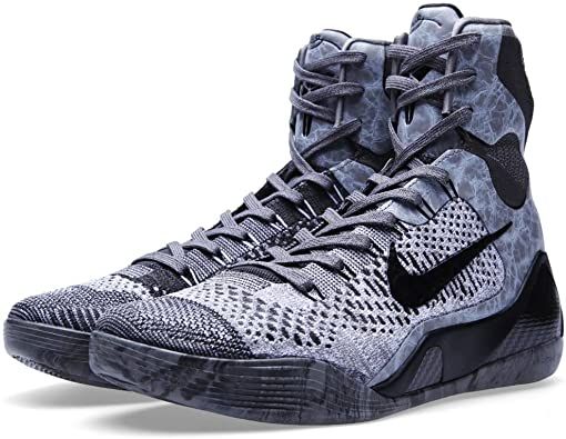 Zoom Kobe9，2013-14，NIKE公司好像顶不住压力了，设计了一款低帮的，也专门设计了一款“超高帮”的篮球鞋给科比脚踝充分的保护。不过遗憾的是， 2014年3月12日，湖人队宣布科比2013-14赛季报销，科比该赛季仅出战6场比赛。