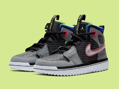  这双Air Jordan 1 React 既有 Air Jordan 1 的造型，又有脚感，质感非常高级！