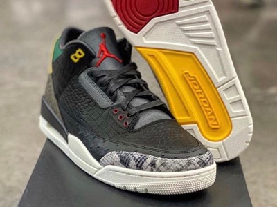 动物园AJ3 2.0 即将发售！多种仿动物纹理皮料，更野更奢华！