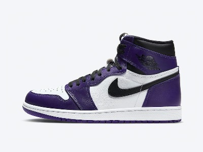 这双白紫配色Air Jordan 1 ，还有OG 款的设计既活力又百搭