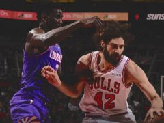公牛VS太阳:洛佩兹24+7布克25+8+7,公牛大胜太阳结束五连败