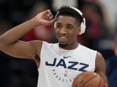 米切爾29+5+6霍姆斯16+9+4，爵士射落太陽(yáng)豪取六連勝