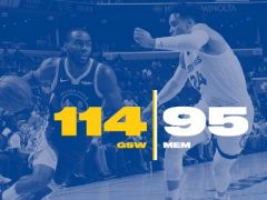 格林准三双伯克斯29+8,勇士在客场以114-95击败灰熊