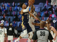 首節(jié)戰(zhàn)報(bào)：英格拉姆9+3+2，霍勒迪7+1+2，鵜鶘以28-32落后奇才