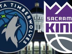 NBA常規(guī)賽森林狼vs國王，第一節(jié)結束國王領先森林狼5分