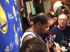 KD：若不专注 任何球队都能击败我们