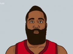 火箭VS鹈鹕:哈登全明星赛前28次35+,仅次于篮球皇帝