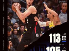 湖人VS快船：加里納利15中9高效砍下23分6板
