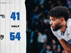 戈登27+10威迪24+8,魔术险胜篮网2分