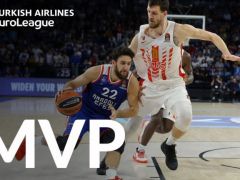 土耳其航空欧洲联盟常规赛第5轮MVP:VasilijeMicic，AnadoluEFES伊斯坦布尔