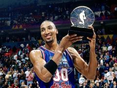 1994年NBA全明星赛：巴克利当选票王，皮蓬获MVP