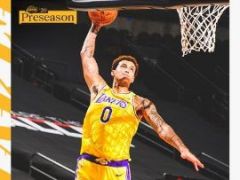NBA季前賽：半場(chǎng)結(jié)束，湖人53-44領(lǐng)先太陽(yáng)9分