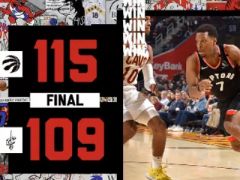 伊巴卡26+4，樂福23+5，猛龍克騎士得9連勝
