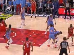 火箭vs老鷹：CP3開始傳球教學(xué)課堂，保羅連續(xù)精彩助攻